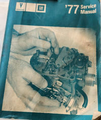 1977 Pontiac Shop Service Repair Manual Book Engine Drivetrain E