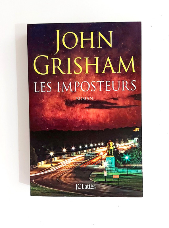 ROMAN - JOHN GRISHAM - L'IMPOSTEURS - GRAND FORMAT dans Ouvrages de fiction  à Granby