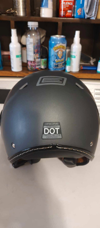 Origine Torrino Half Face Motorcycle Helmet dans Pièces et accessoires pour motos  à Ville de Montréal - Image 3