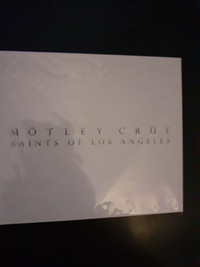 MOTLEY CRUE ! SAINTS OF LOSANGELES SLIPCASE EDITION CD ! NEW!