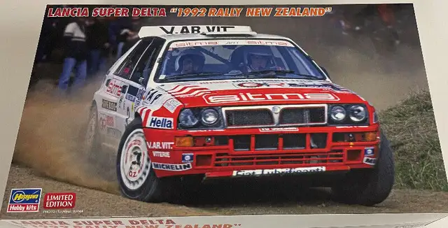Hasegawa 1/24 Lancia Super Delta 1992 Rally New Zealand