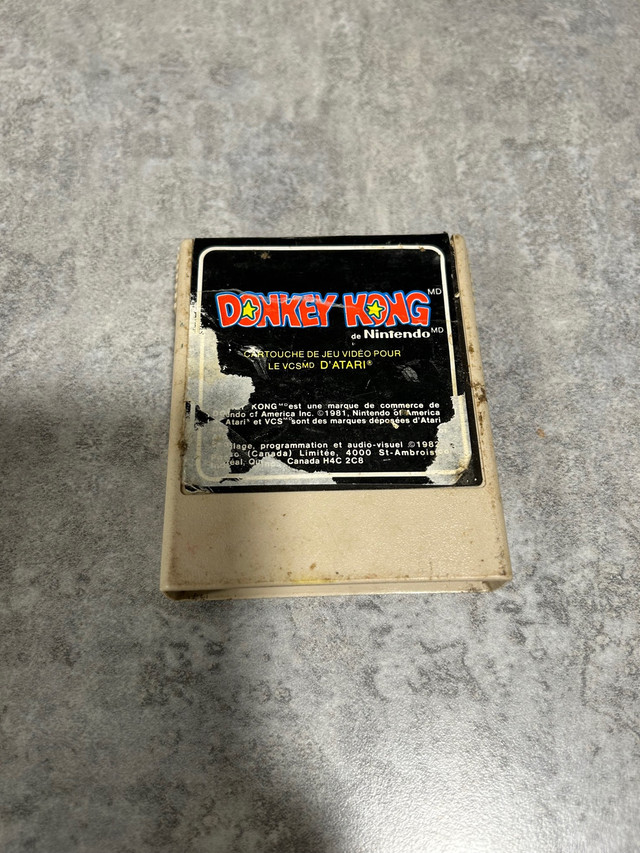 Atari Donkey Kong  in Older Generation in Saskatoon