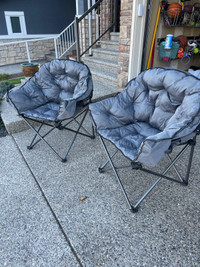 Costco outdoor camping chairs (both included)
