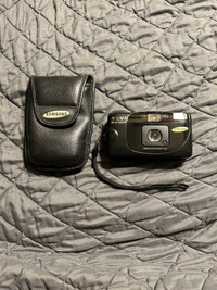 Samsung AF-SLIM-R 35mm Point & Shoot Film Camera. Working