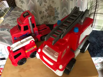 Plastic Trucks $15, View more
