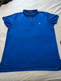 Quick Dry Ralph Lauren Blue Polo Shirt
