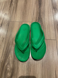 Green crocs 