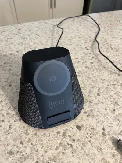 Listen to your favourite tunes on the go with this iQ Bluetooth speaker! This speaker is in mint con...