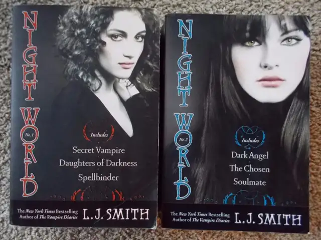 NIGHT WORLD- #1 and #2-by L.J. Smith--Teen/Young Adult in Children & Young Adult in London - Image 2