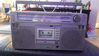 Vintage 80s JVC RC-M60C Stereoo Radio Boombox FREE FREE