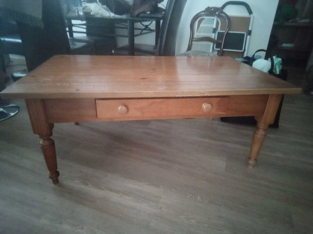large coffee table with drawer in Coffee Tables in Kingston
