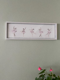 Ballerina wall picture