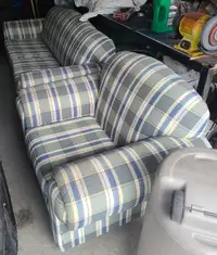 Sklar Peppler Pullout Couch, Chair, Good Cond., Delivery Avail.