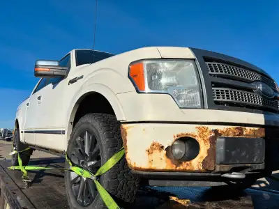 We pay 1000$ and up for 2009 ford f150 ( preferably with with v6 ) I buy them regardless of the cond...