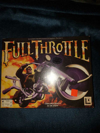 Full Throttle Deluxe PC Vintage Game