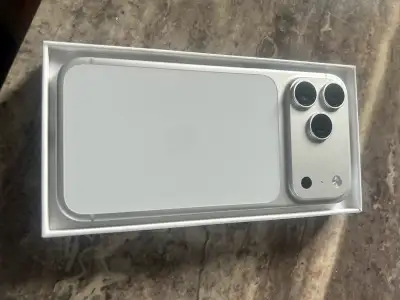 iPhone 17 pro max silver 256 gb , View more