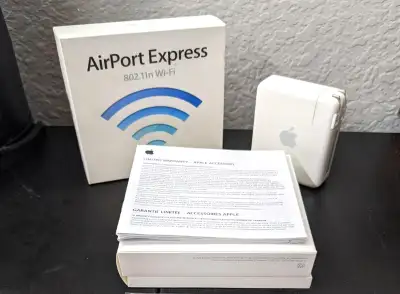 Apple Airport Express 802.11 in Original Box, View more