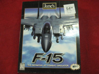 FLIGHT SIM JANE'S F-15 AIR SUPERIORITY PC GAME  (JEUX POUR PC 0