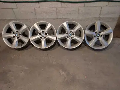 BMW RIMS set of 4. Good condition . 255/55R18 These are of BMW X5, OEM rims, 18 inch, 5X120 bolt pat...