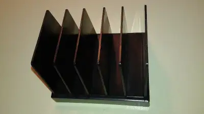Small Organizer Sorter Stand - to file Mail/Notes/Folded Papers, View more
