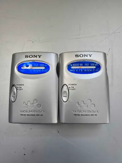 2 Sony Walkmans for sale works asking $10 each, View more