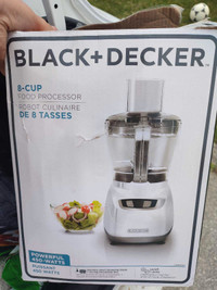Black and decker food processor 