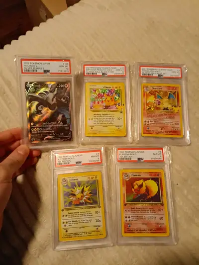 Pokemon PSA slabs, View more