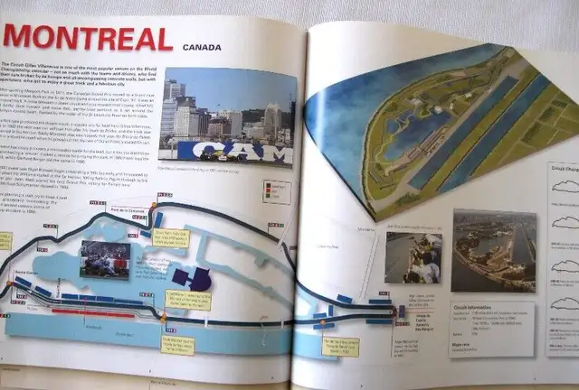 WORLD MOTOR RACING CIRCUITS BOOK. c. 1999 in Arts & Collectibles in West Island - Image 3