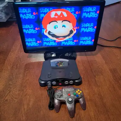 N64 + Mario 64 ready to play!, View more
