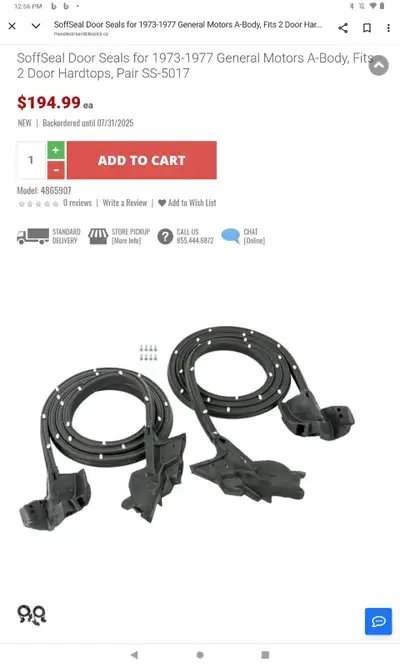 New in sealed bag Soff Seal made in USA door weatherstripping. High quality stored indoors in clean...