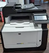 HP LaserJet Pro CM1415fnw Color Multifunction Laser Printer - Wi