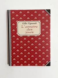 Poésie - Gilles Vigneault - L'armoire des jours - Grand format