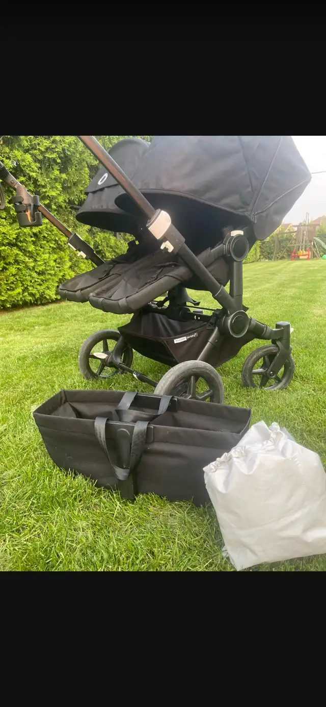 Bugaboo double stroller  in Strollers, Carriers & Car Seats in City of Montréal - Image 2