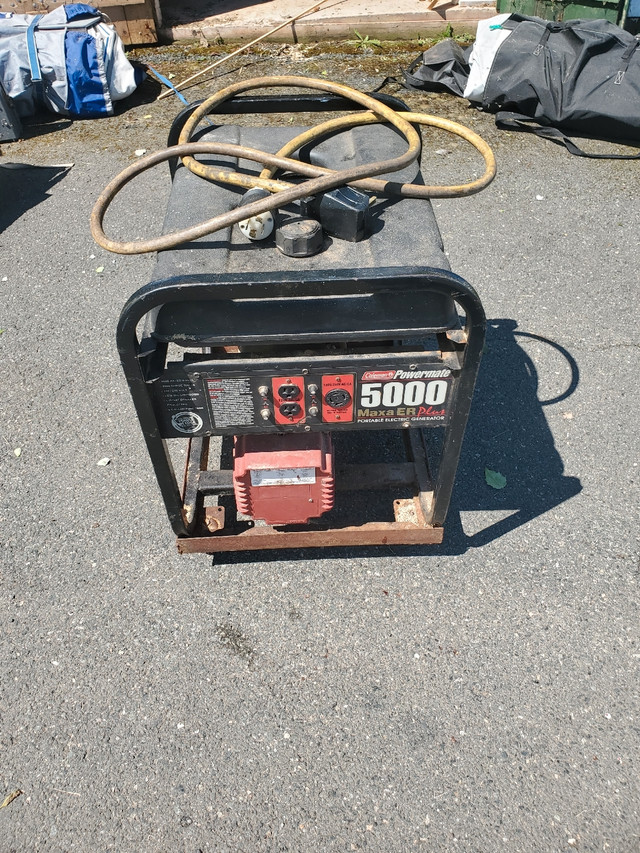 5000W Coleman generator in Outdoor Tools & Storage in Charlottetown - Image 3