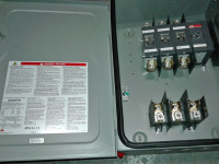 Interrupteur de sécurité / sectionneur ABB (safety switch)