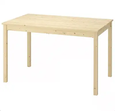 IKEA Solid Pine Dining Table (New in Box), View more