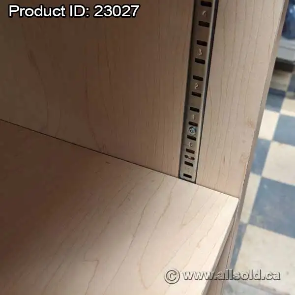 Blonde 36 x 15 x 49 Bookcase w/ Adjustable Shelves in Bookcases & Shelving Units in Calgary - Image 3