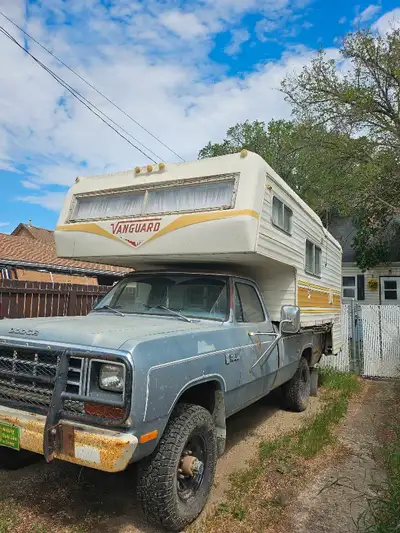 ****Truck is not for sale***** 1978 Vanguard 11ft Truck Camper - Your Ticket to Grime and Glory! Eve...