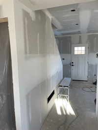 Drywall Taping (plaster) and painting 