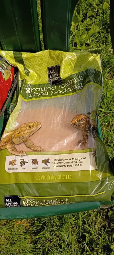 2 new part bags of reptile bedding