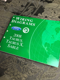 2008 TAURUS SABLE FACTORY WIRING DIAGRAM MANUAL # M1050