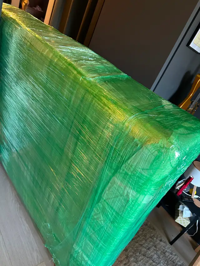 Pristine & Clean Double Bed Frame & Mattress (like new) in case. in Beds & Mattresses in Vancouver - Image 3