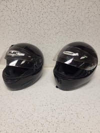 Motorbike Helmets - Medium & Small