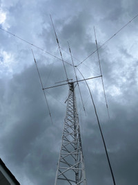 Ham radio tower 