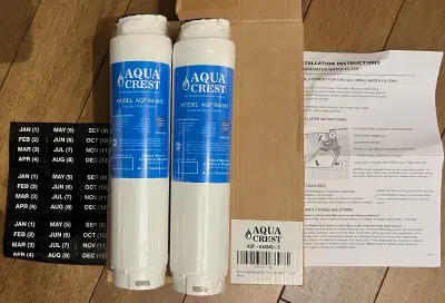 Brand New (still wrapped) water filter for Bosch refrigerator: $12 each filter or $20 for the two /...