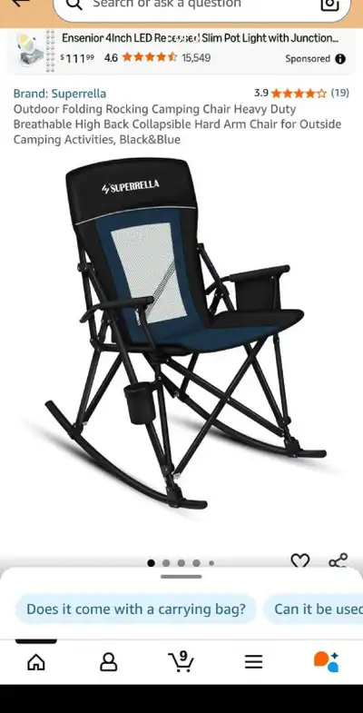 Superbrella Rocking Chair, View more