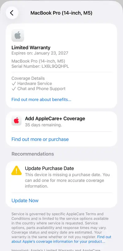 MacBook Pro 14 pouces –  M5 – 16GB RAM – 1TB SSD – NEUF SCELLÉ, View more