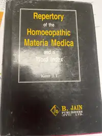 Repertory of the Homoeopathic Material Medica