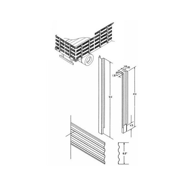 Buyers Products Flatbed Truck/Trailer Stake Assembly SA1447WDNH in Other in Kitchener / Waterloo - Image 3