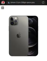 ***iPhone 12 Pro 256gb Space Grey UNLOCKED $650 OBO***